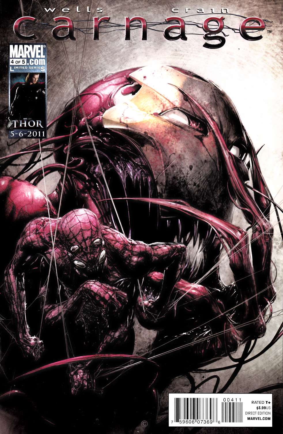 Carnage #4 Near Mint (9.4) [Marvel Comic]