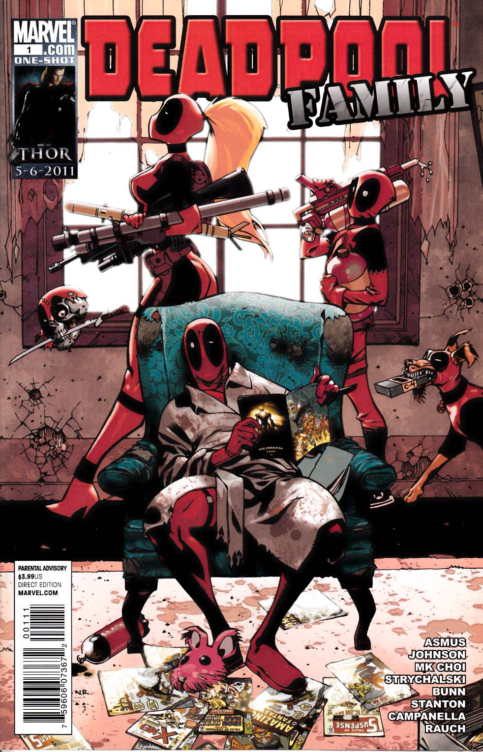 Deadpool Family #1 Near Mint Minus (9.2) [Marvel Comic]