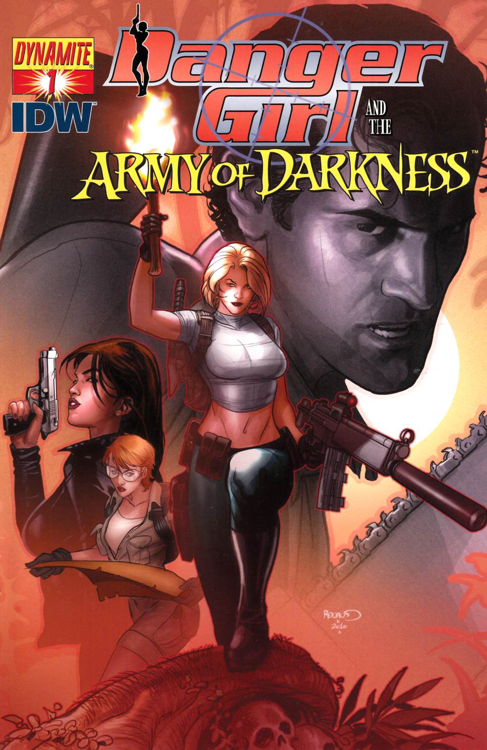 Danger Girl Army of Darkness #1 Cover B [Dynamite Comic] THUMBNAIL