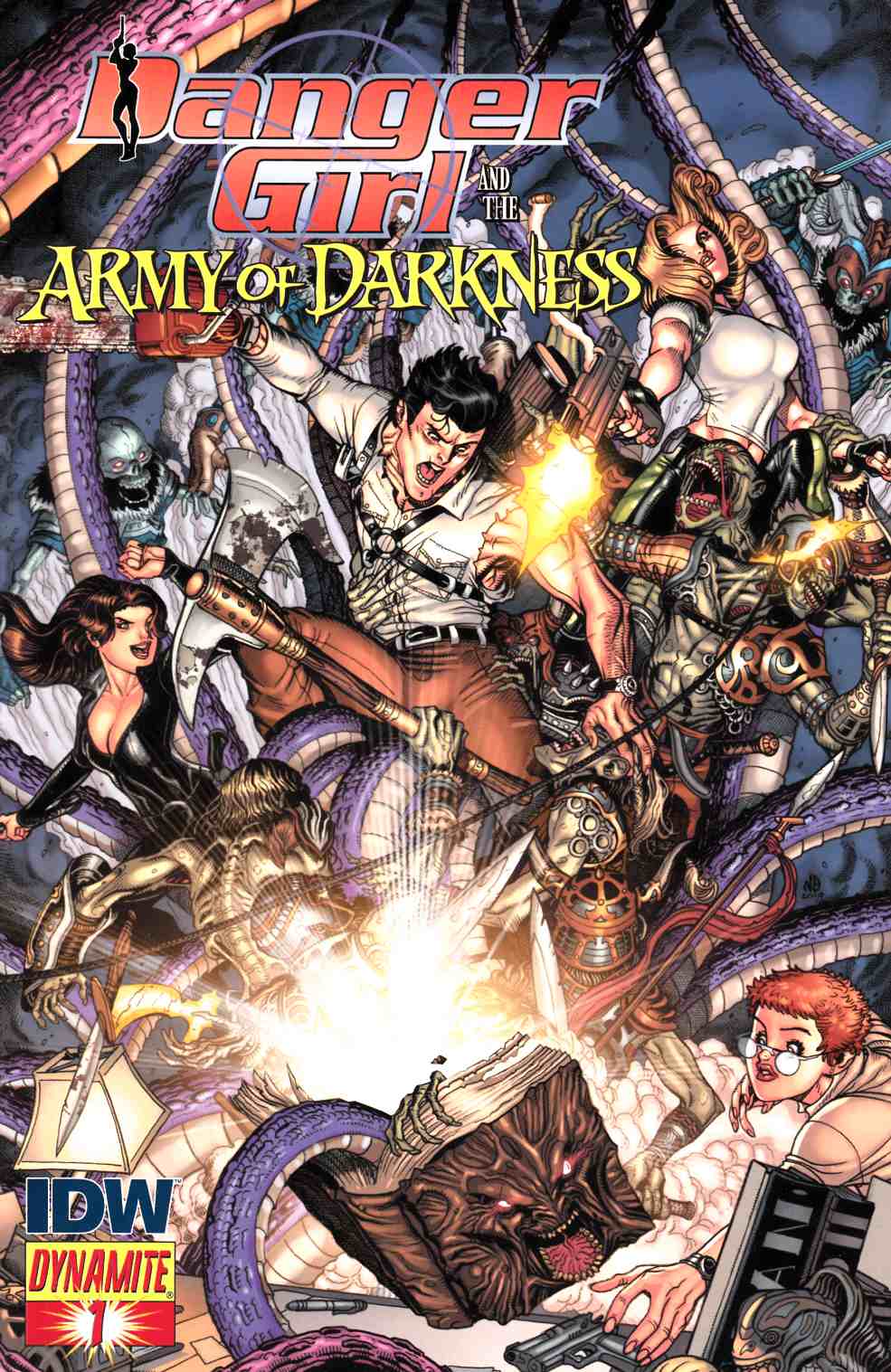 Danger Girl Army of Darkness #1 Cover C [Dynamite Comic] THUMBNAIL