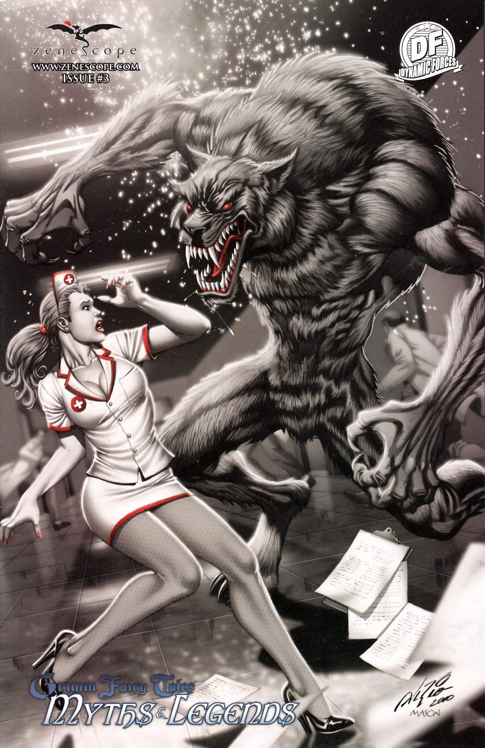 Grimm Fairy Tales Myths & Legends #3 Dynamic Forces Variant Cover Near Mint (9.4) [Zenescope Comic] LARGE