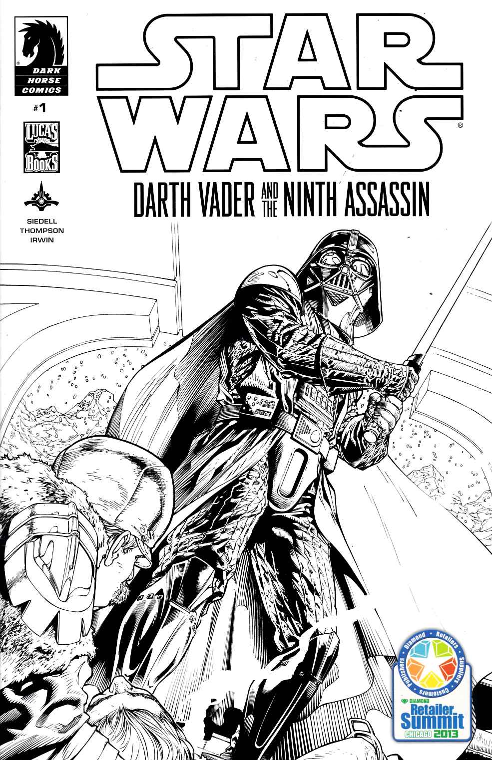 Star Wars Darth Vader & Ninth Assassin #1 RRP Summit Cover Very Fine (8.0) [Dark Horse Comic] THUMBNAIL