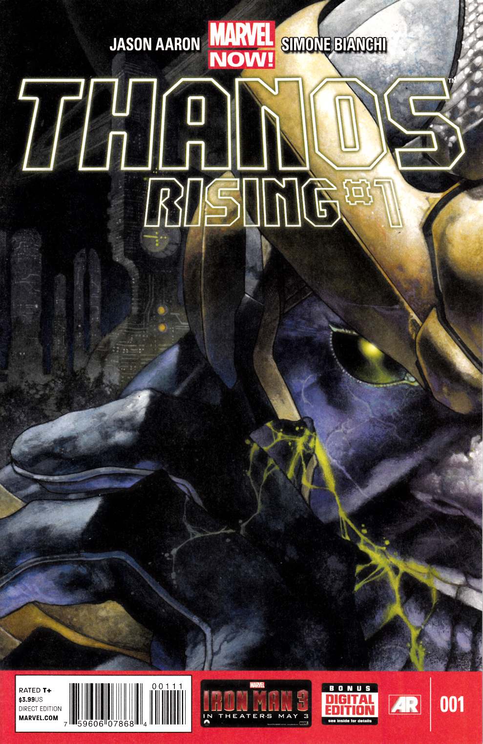 Thanos Rising #1 Near Mint (9.4) [Marvel Comic] THUMBNAIL