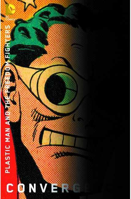 Convergence Plastic Man Freedom Fighters #1 Chip Kidd Variant Cover [DC Comic] LARGE