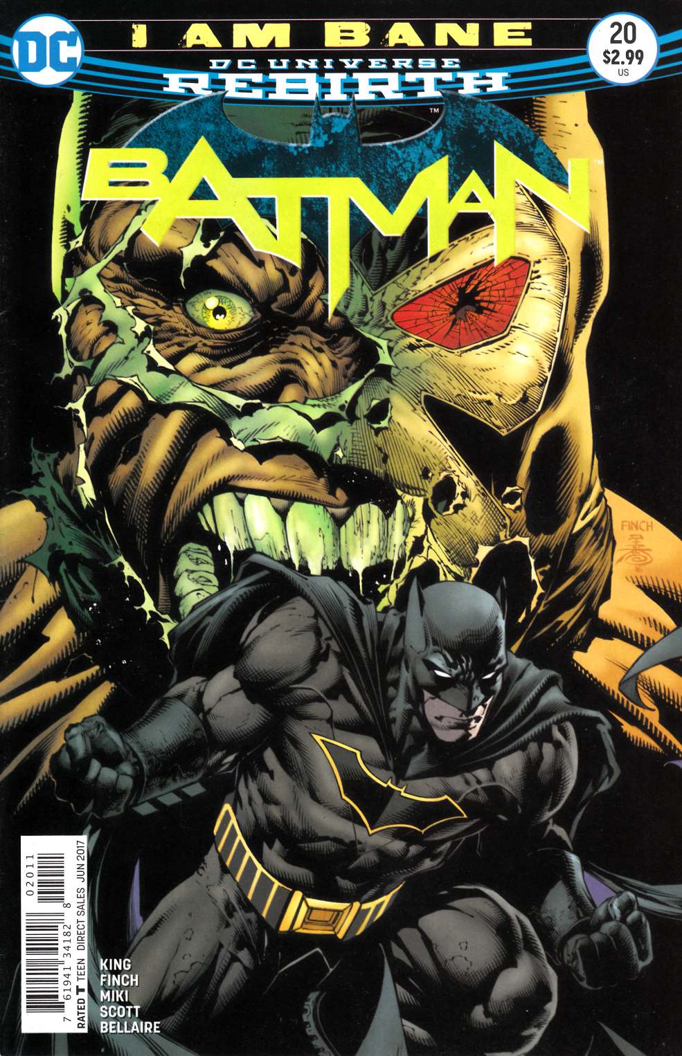 Batman #20 Very Fine (8.0) [DC Comic]