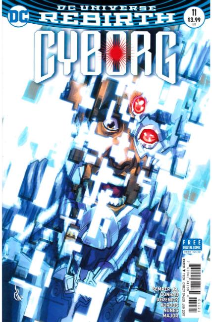 Cyborg #11 D'Anda Variant Cover [DC Comic] LARGE