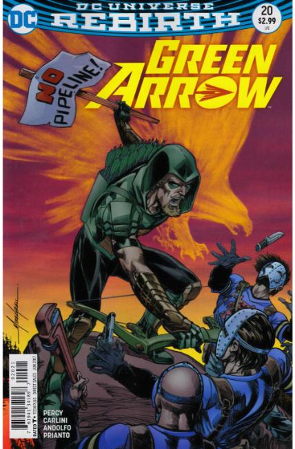 Green Arrow #20 Grell Variant Cover [DC Comic] THUMBNAIL