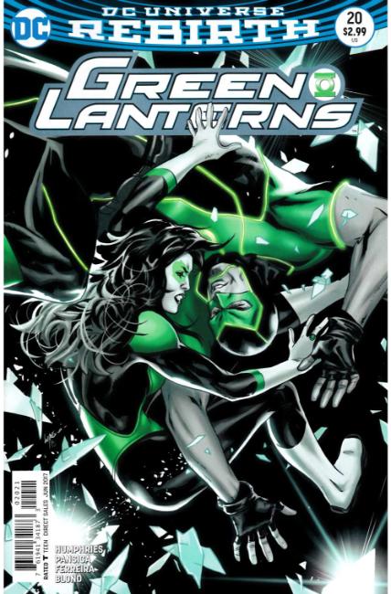 Green Lanterns #20 Lupacchino Variant Cover [DC Comic]