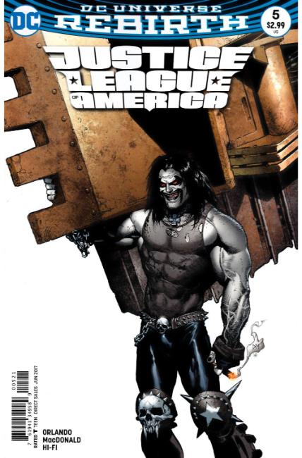 Justice League of America #5 Doug Mahnke Variant Cover [DC Comic] LARGE