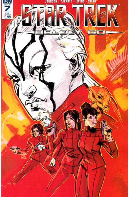 Star Trek Boldly Go #7 Subscription Cover [IDW Comic] LARGE