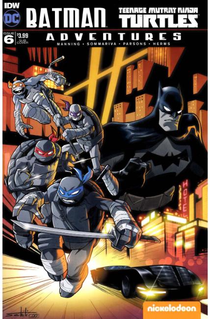 Batman TMNT Adventures #6 Subscription Cover [IDW Comic] LARGE