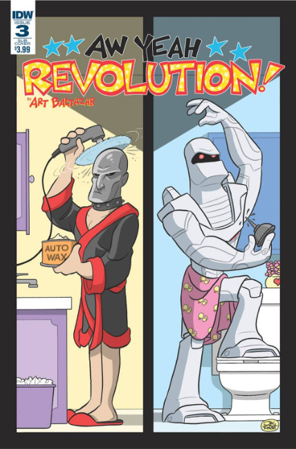 Revolution Aw Yeah #3 Subscription Cover [IDW Comic] LARGE
