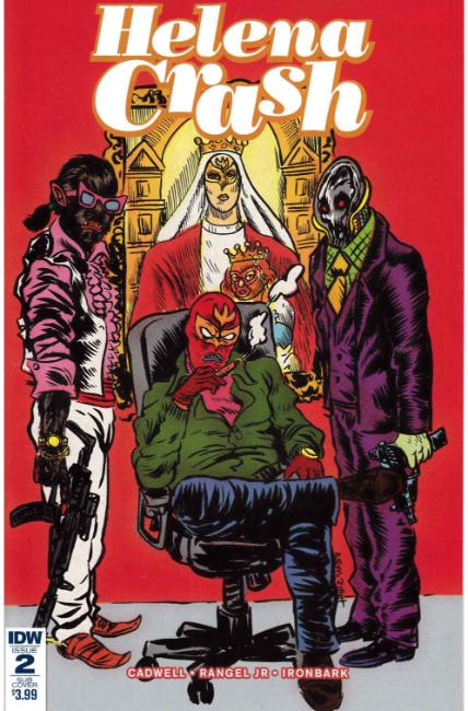 Helena Crash #2 Subscription Cover [IDW Comic] LARGE