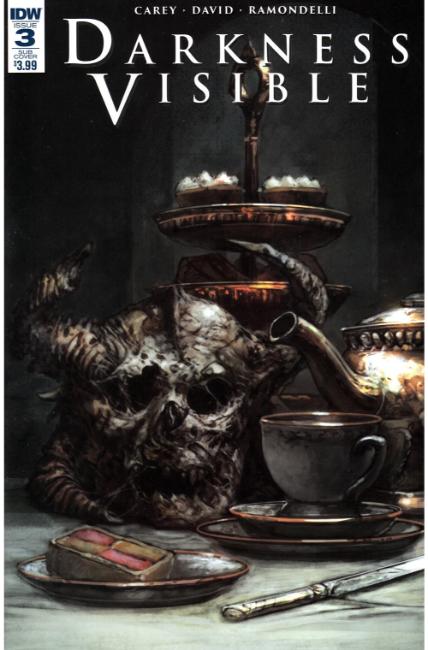 Darkness Visible #3 Subscription Cover [IDW Comic] LARGE
