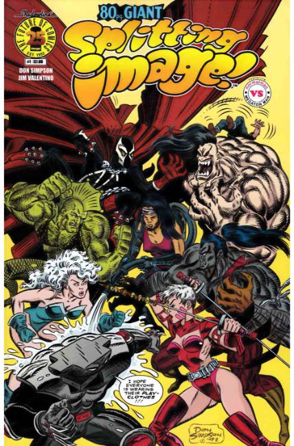 Splitting Image 80 Page Giant (One Shot) [Image Comic] LARGE