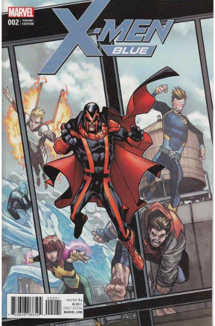 X-Men Blue #2 Ramos Variant Cover [Marvel Comic] LARGE