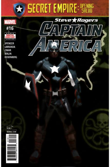 Captain America Steve Rogers #16 Near Mint (9.4) [Marvel Comic] THUMBNAIL