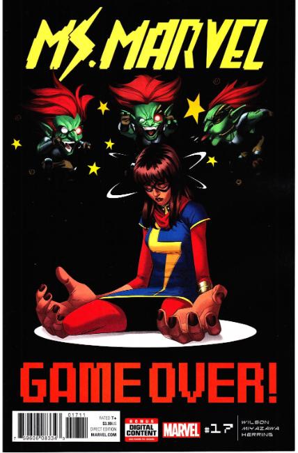 Ms Marvel #17 Near Mint (9.4) [Marvel Comic] LARGE