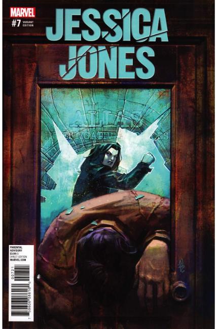 Jessica Jones #7 Klein Variant Cover [Marvel Comic] THUMBNAIL