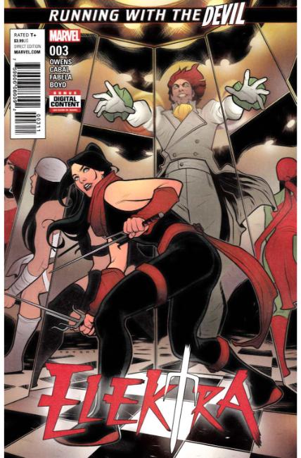 Elektra #3 [Marvel Comic] LARGE