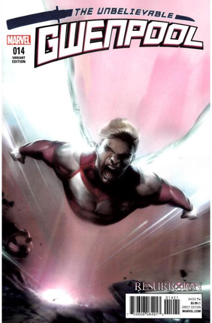Gwenpool #14 Mattina Resurrxion Variant Cover [Marvel Comic] THUMBNAIL