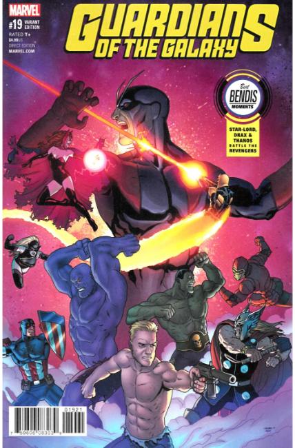 Guardians of the Galaxy #19 Best Bendis Moments Variant Cover [Marvel Comic] LARGE