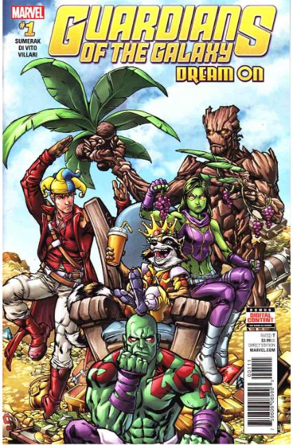 Guardians of the Galaxy Dream On #1 [Marvel Comic] LARGE