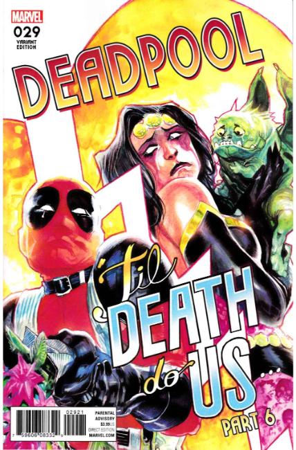 Deadpool #29 Albequerque Poster Variant Cover [Marvel Comic] THUMBNAIL