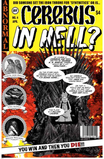 Cerebus in Hell #4 [Aardvark Comic] THUMBNAIL