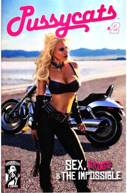 Pussycats Sex Drugs & Impossible #2 Powerhouse Pam Cover [E-Comix Comic] THUMBNAIL