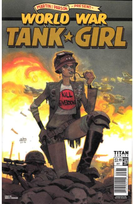 Tank Girl World War Tank Girl #3 Cover C [Titan Comic] THUMBNAIL