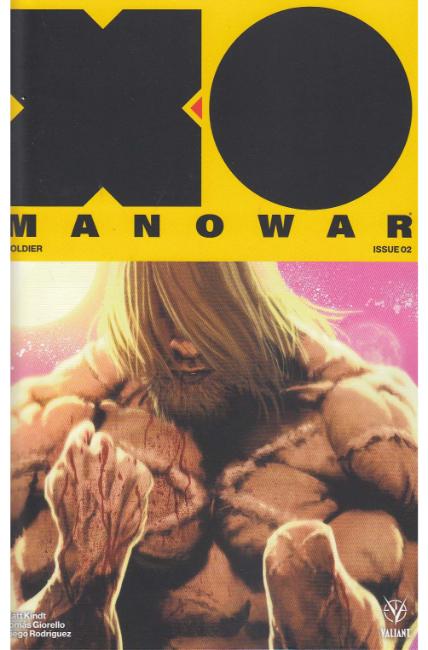X-O Manowar #2 Cover E- Andrews Variant [Valiant Comic] THUMBNAIL