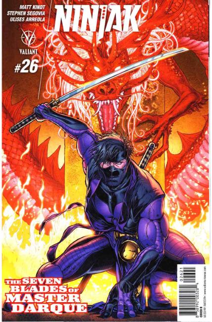 Ninjak #26 Cover B [Valiant Comic] LARGE