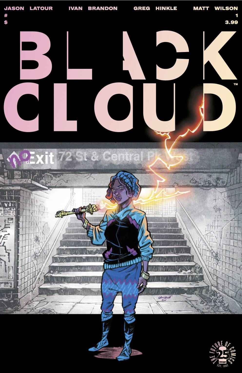 Black Cloud #1 Second Printing [Image Comic] LARGE