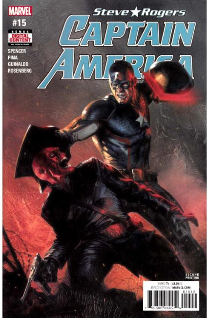 Captain America Steve Rogers #15 Second Printing [Marvel Comic] THUMBNAIL
