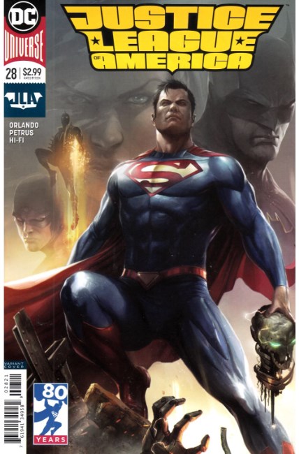 Justice League of America #28 Mattina Variant Cover [DC Comic] LARGE