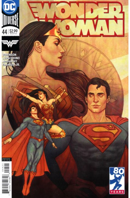 Wonder Woman #44 Frison Variant Cover Near Mint (9.4) [DC Comic]