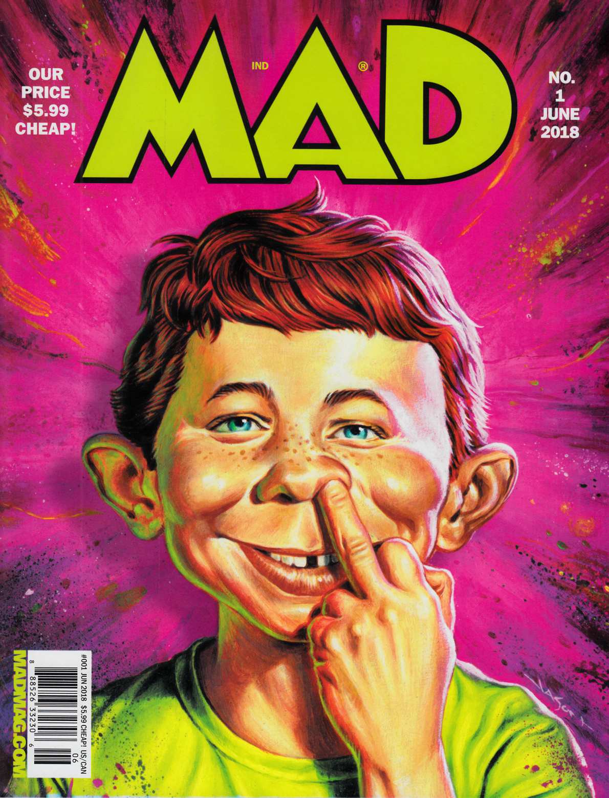MAD Magazine #1 Very Fine (8.0) [DC Magazine] LARGE