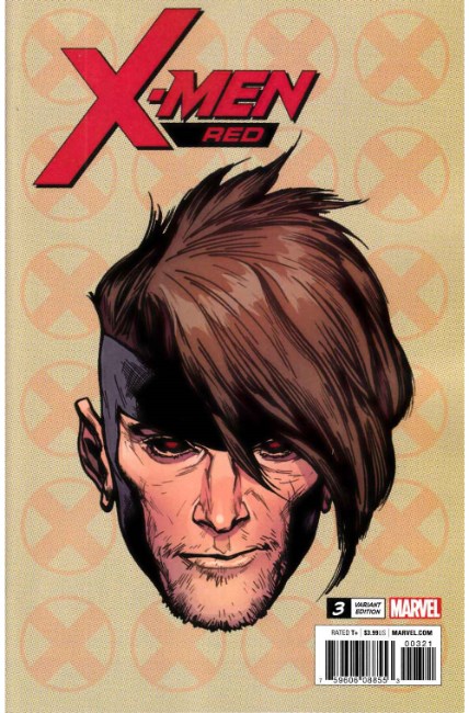 X-Men Red #3 Charest Headshot Variant Cover [Marvel Comic] THUMBNAIL