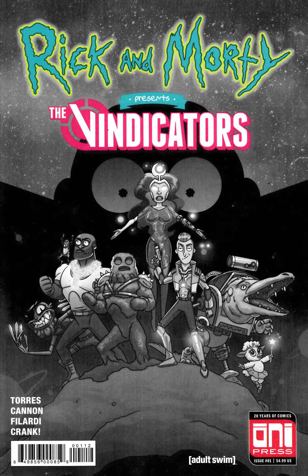 Rick & Morty Presents The Vindicators #1 Second Printing Very Good Plus (4.5) [Oni Press Comic] THUMBNAIL