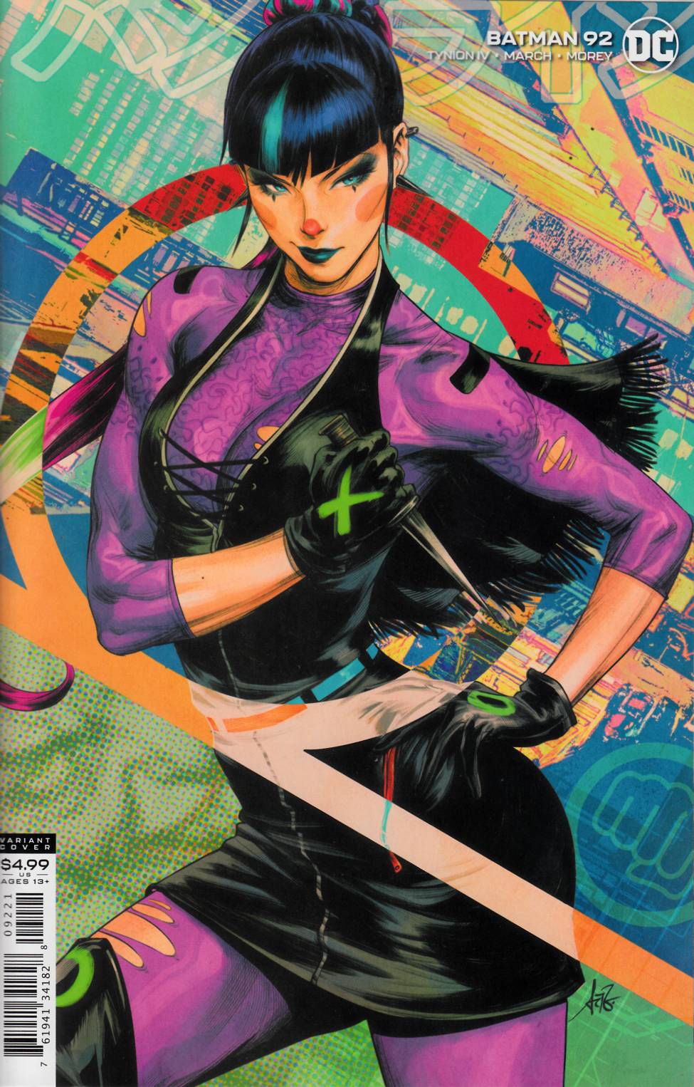 Batman #92 Lau Variant Cover Near Mint (9.4) [DC Comic] LARGE