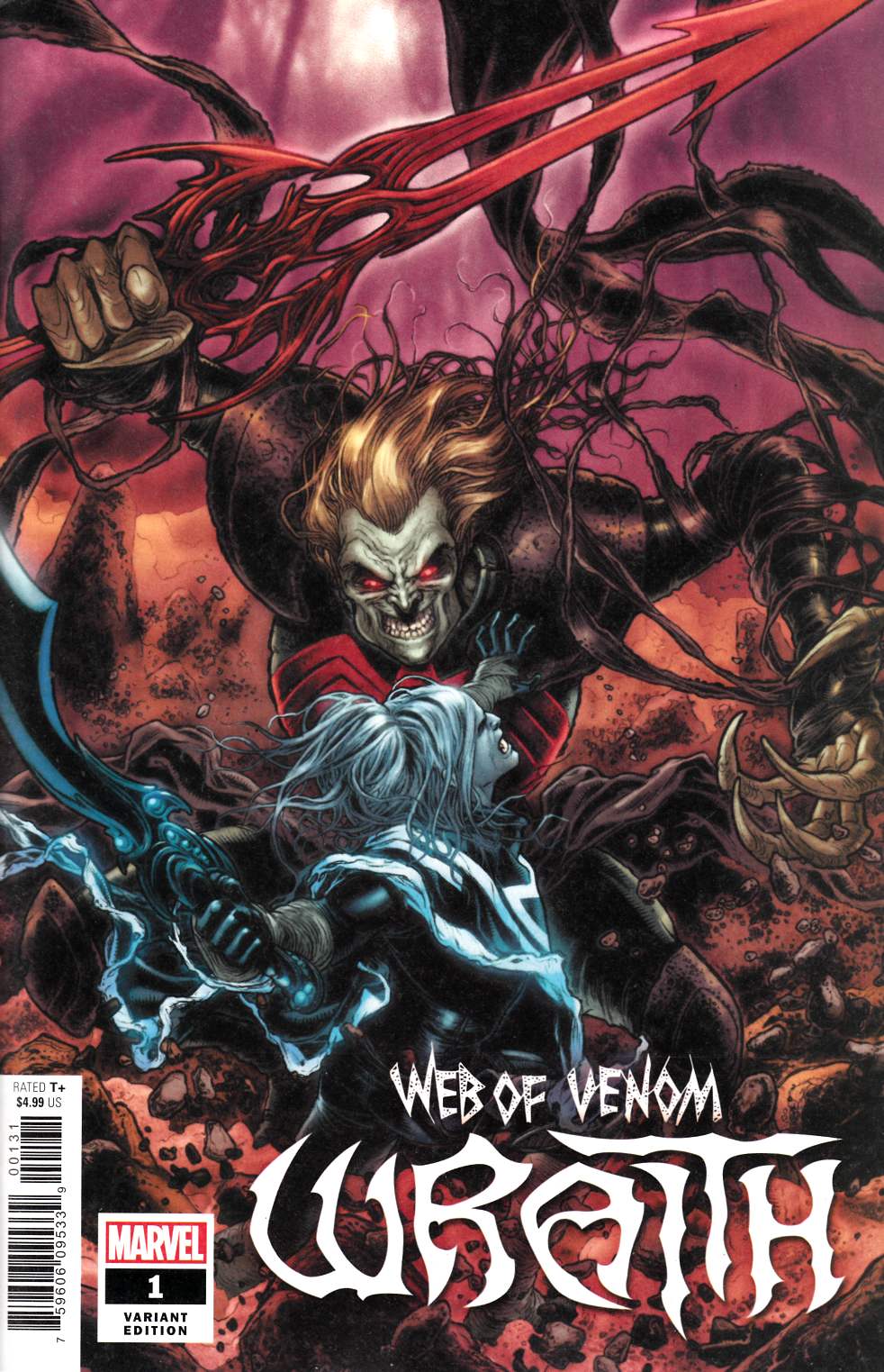 Web of Venom Wraith #1 Ryp Variant Cover Near Mint (9.4) [Marvel Comic] LARGE