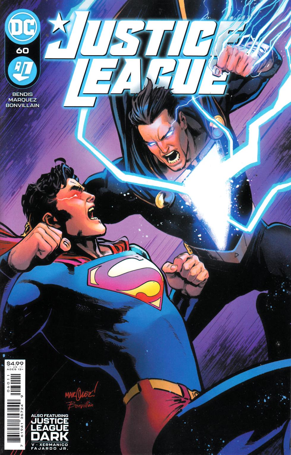 Justice League #60 Cover A Near Mint (9.4) [DC Comic] THUMBNAIL