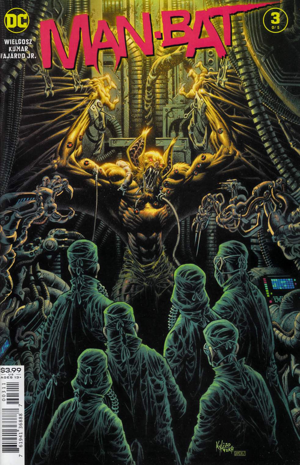 Man Bat #3 Near Mint (9.4) [DC Comic] THUMBNAIL