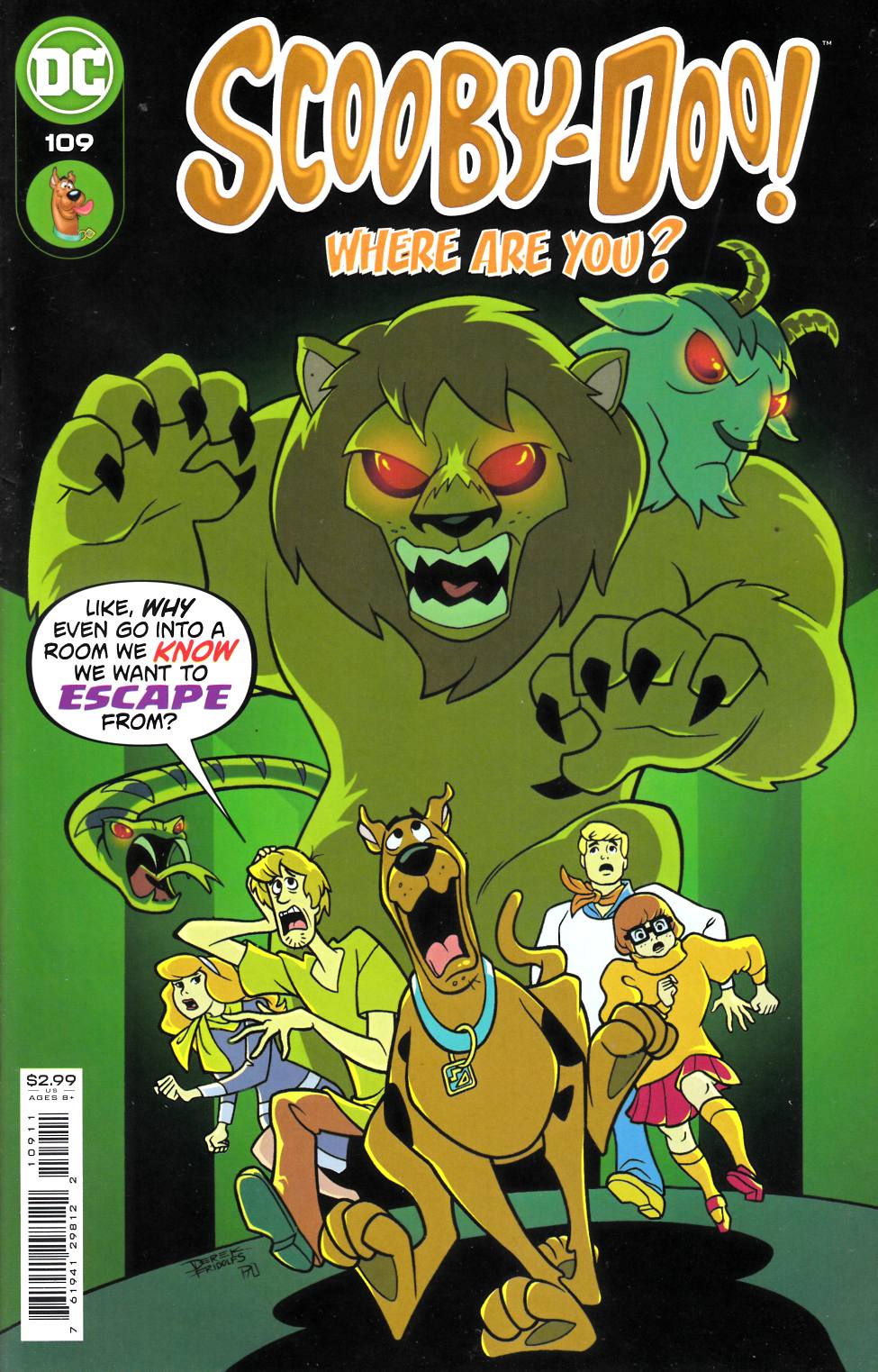 Scooby Doo Where Are You #109 Near Mint (9.4) [DC Comic] LARGE