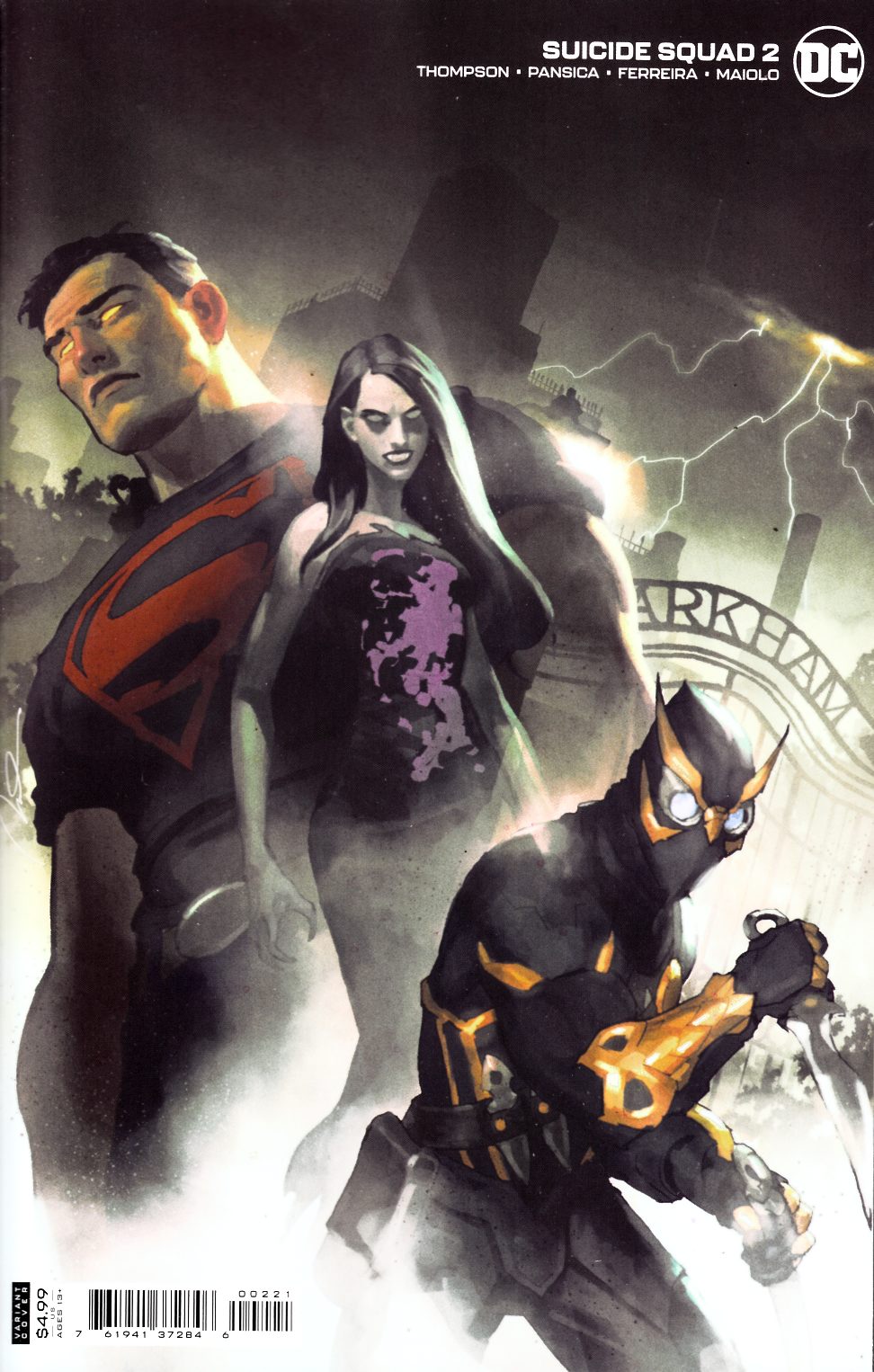 Suicide Squad #2 Cover B Near Mint (9.4) [DC Comic] THUMBNAIL