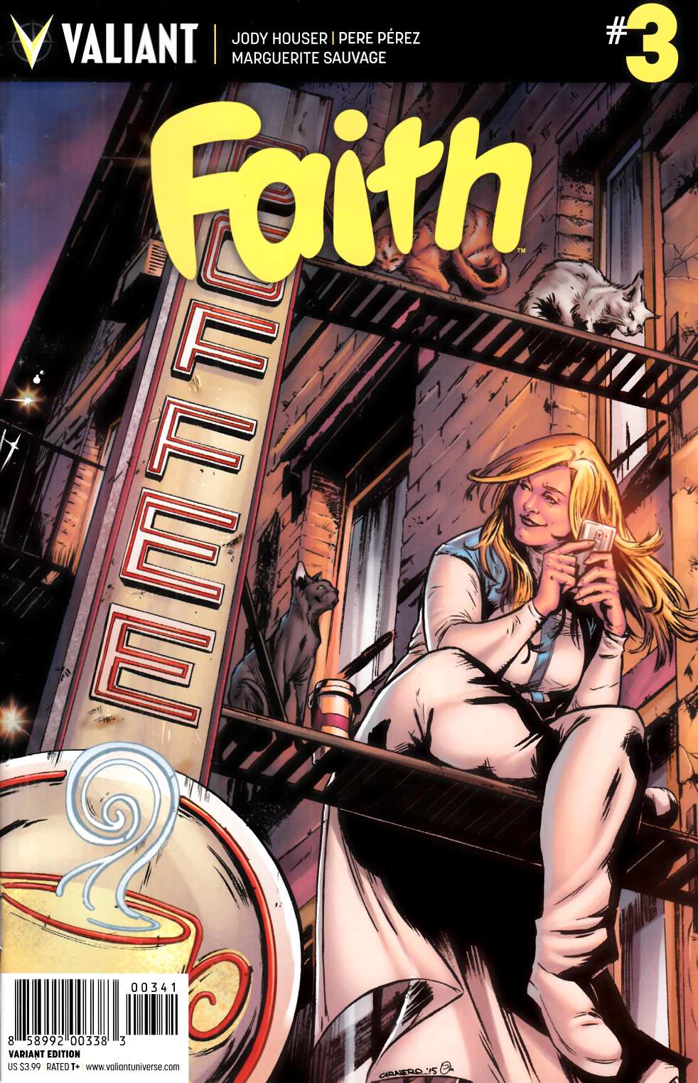 Faith (Ongoing) #3 Cover D- Carnero Variant [Valiant Comic] LARGE
