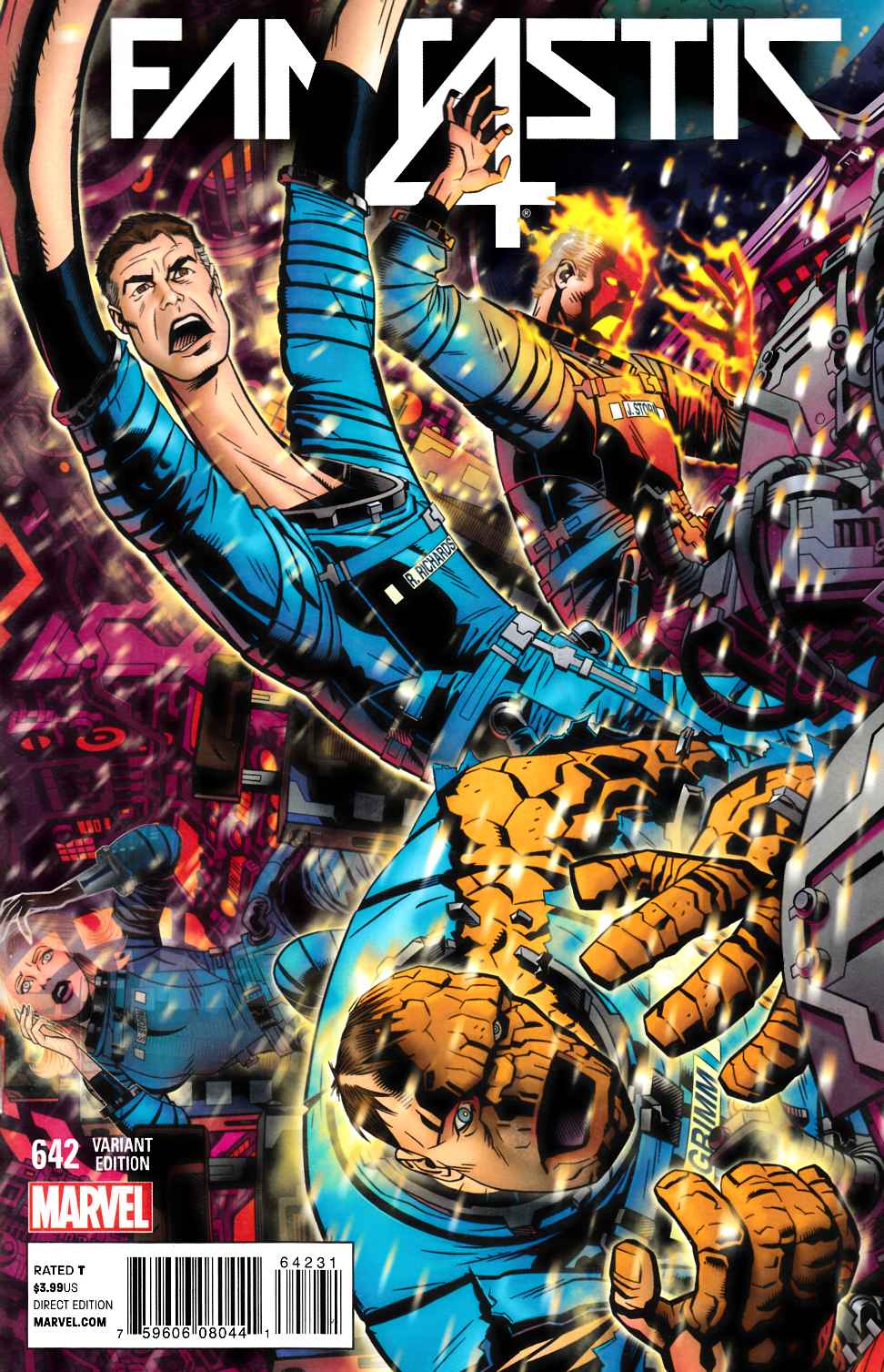 Fantastic Four #642 Connecting Cover [Marvel Comic] THUMBNAIL