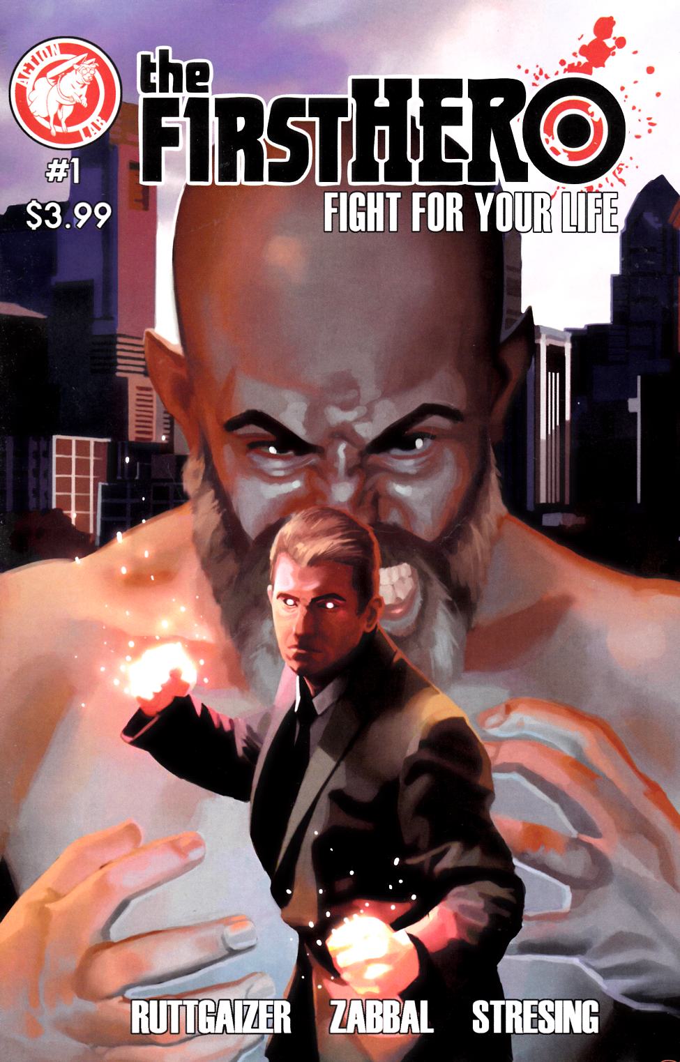 F1Rst Hero Fight For Your Life #1 [Action Lab Comic] THUMBNAIL