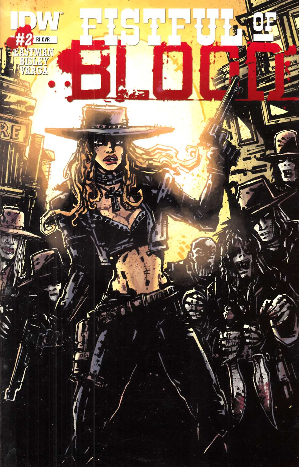 Fistful of Blood #2 Cover RI [IDW Comic] LARGE